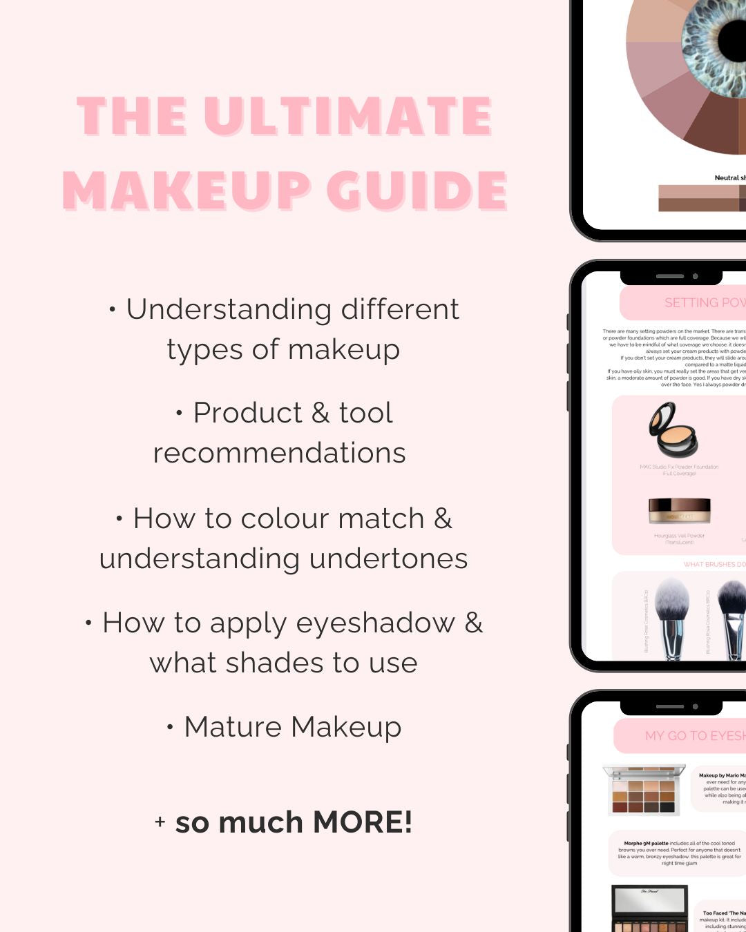 Makeup Handbook - The Ultimate Makeup Guide (Printed)